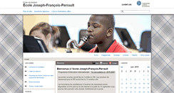 Desktop Screenshot of joseph-francois-perrault.csdm.ca