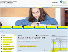 Tablet Screenshot of le-vitrail.csdm.ca